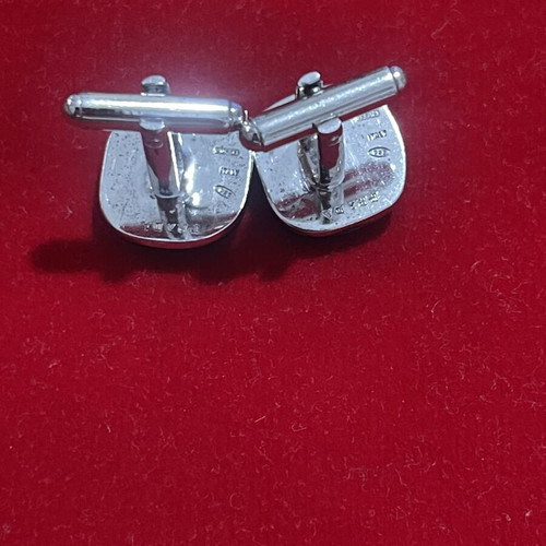 Prada cufflinks silver 925 used