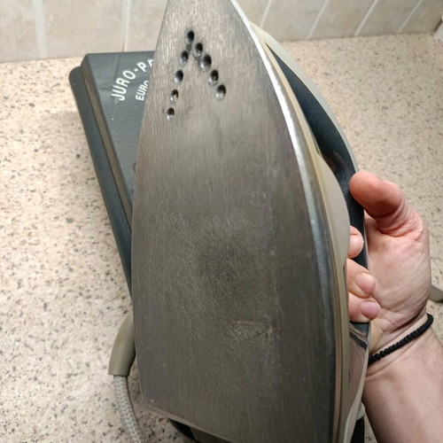 Juro Pro 187 antique steam iron used