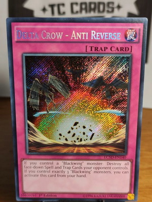 Delta Crow - Anti Reverse Yu-Gi-Oh Secret Rare
