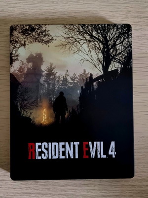 Resident Evil 4 Remake Steelbook like new with game