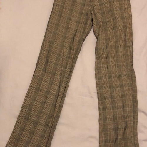 Pants PX checkered 32 brown used