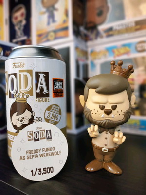 Funko Soda Freddy Funko Werewolf καινούργιο 1/3500