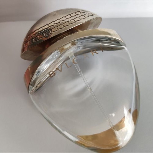 Bvlgari cologne bottle used 9cm