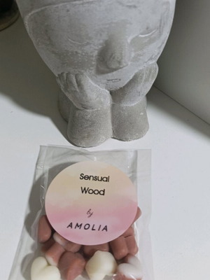 Wax melts plant-based with Sensual Wood scent 20g