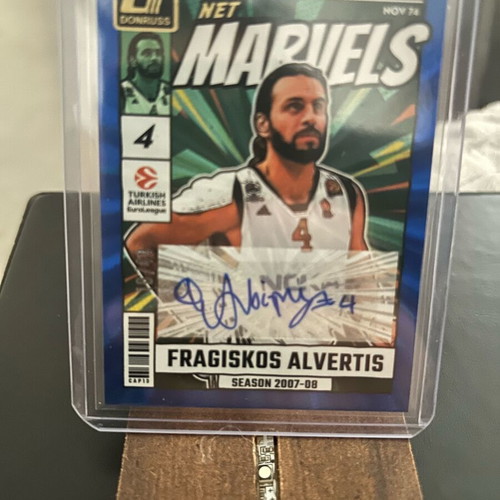 Fragkiskos Alvertis Auto 2024-25 Donruss Euroleague Net Marvels new