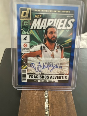 Fragkiskos Alvertis Auto 2024-25 Donruss Euroleague Net Marvels new