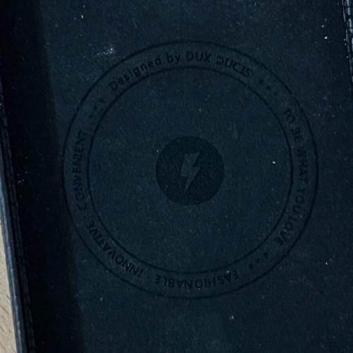 Dux Ducis Roma Series Genuine Leather Case for iPhone 13 Pro Max like new, black