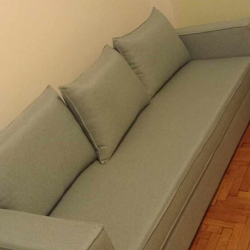 Three-seater sofa Hug Maison, fabric upholstery, 2.40 x 0.90 m