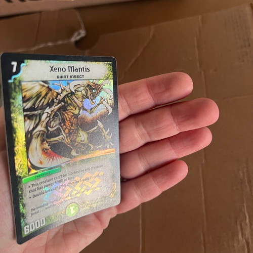 Duel Masters Xeno Mantis κάρτα σαν καινούργιο