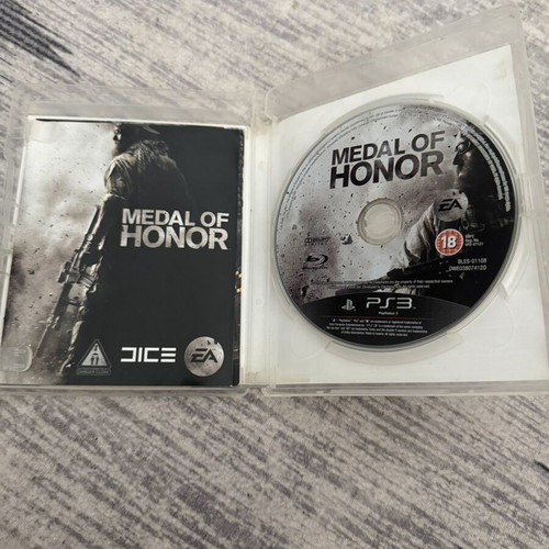 Medal of Honor PS3 game, like new, complete