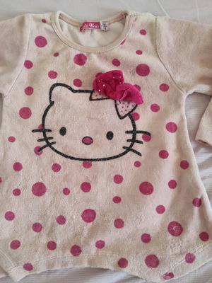 Βρεφική χειμερινή μπλούζα Hello Kitty kids wear 38/4 μεταχειρισμένη