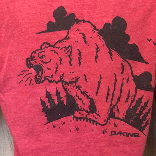 Dakine blouse used, size S, red