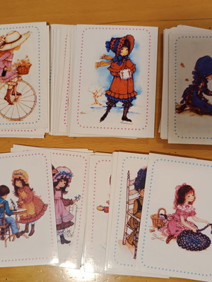Miss Petticoat stickers like new, set of 82