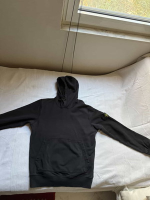 Stone Island black hoodie size medium like new