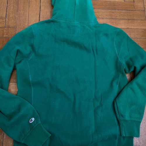 Champion sweatshirt used Miami vintage 80s green size L