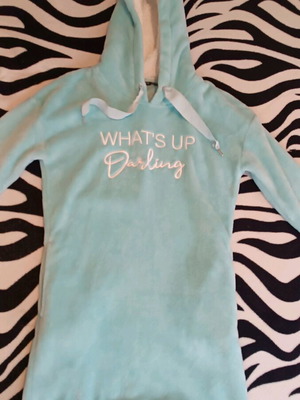 Esmara fluffy sweatshirt like new, blue, size S