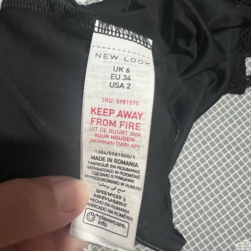 New Look women's jumpsuit black like new size 36/S