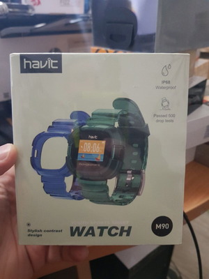 Havit M90 Green Smart Watch new