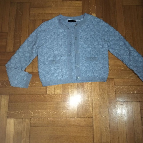 Mango cardigan like new, gray and blue, size S/M