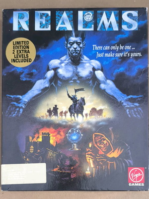 Realms Virgin Amiga σαν καινούργιο, πλήρες στο κουτί