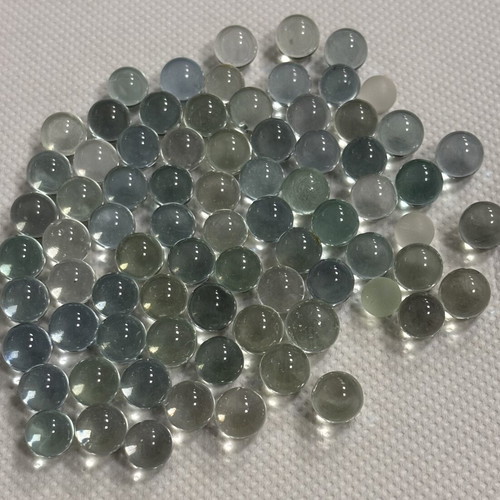 Marbles set of 77 from alcoholic beverage bottles, like new