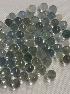 Marbles set of 77 from alcoholic beverage bottles, like new