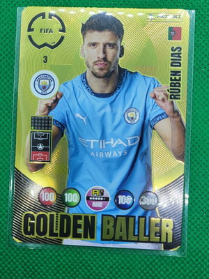 Ruben Dias Golden Baller Adrenalyn XL Panini FIFA Club World Cup 2025 καινούργιο