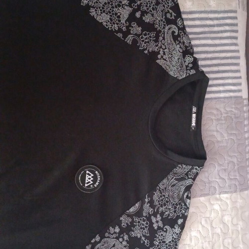 T-shirt with Noshame® design new, size L, black
