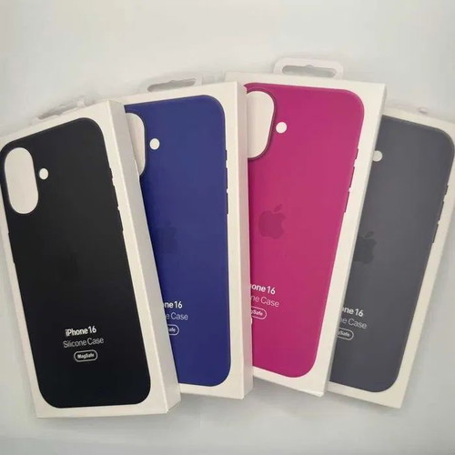 Apple Silicone Case for iPhone 12 to 17 Pro Max new