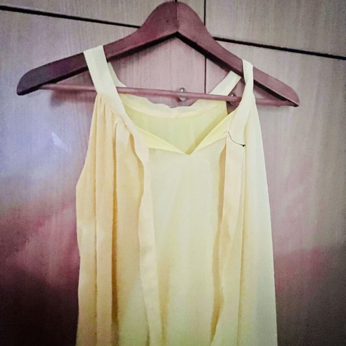Summer dress new, yellow, size M