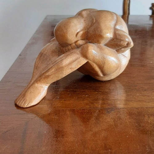 Wooden sculpture Palaistis like new, hand-carved