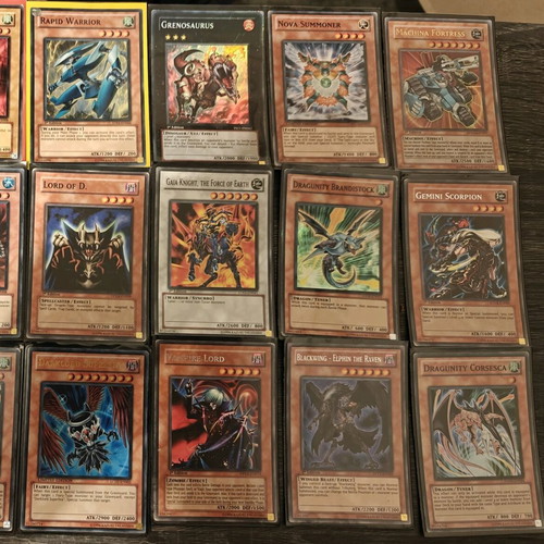 Yu Gi Oh Cards used