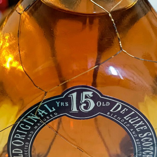 Dimple Fine Old Original 15 Years Old Deluxe Scotch Whisky 700 ml 1990