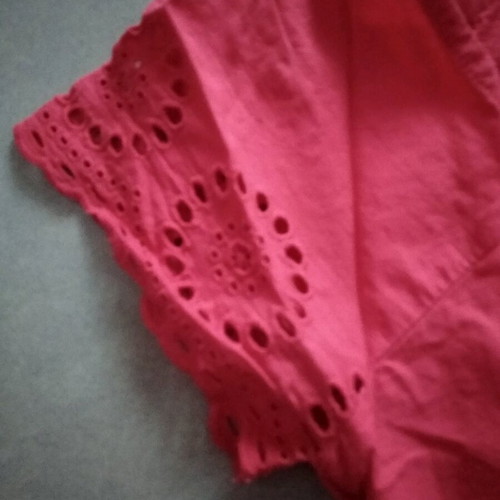 Red summer dress used La Redoute Collections