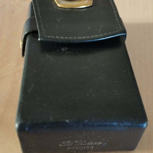 Leather case St. Thomas Cowhide like new for lighter or cigarettes