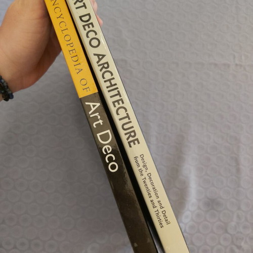 Art Deco books used, set of 2