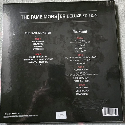 Lady Gaga Fame Monster Deluxe Edition βινύλιο καινούργιο