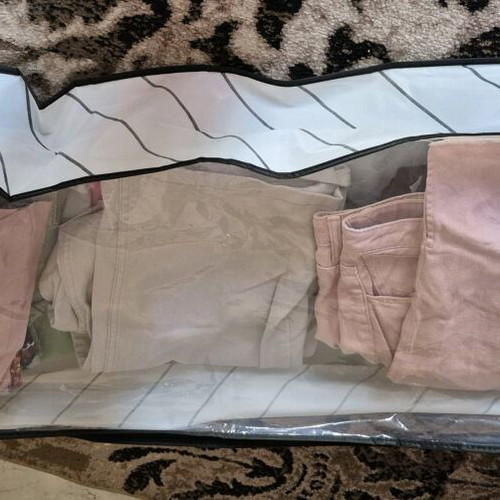 Clothes storage bags like new, pack of two