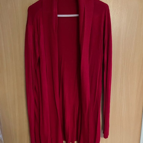 Mango cardigan red like new, size M