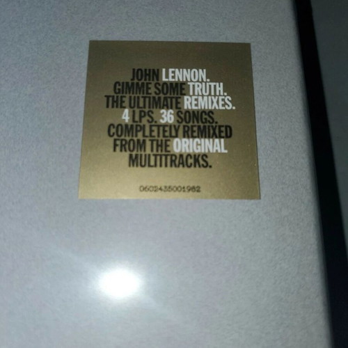 Gimme Some Truth Boxset 4 LPs 180 Gram John Lennon new