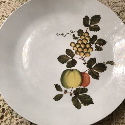 KAHLA serving platter used, porcelain 30cm, Germany