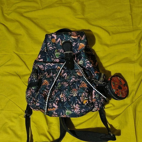 Zara backpack like new, colorful with many pockets