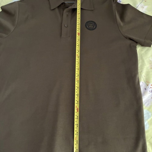 Men's polo shirt, new, XL, grey green