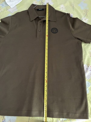 Men's polo shirt, new, XL, grey green