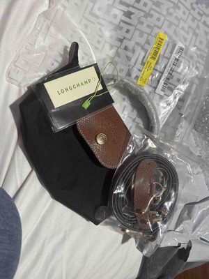 Longchamp mini bag black new, crossbody