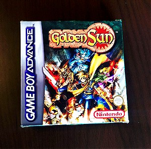 Golden Sun. Game boy advance games