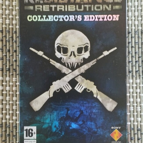 Resistance Retribution Collector's Edition PSP game with manual