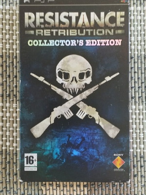 Resistance Retribution Collector's Edition PSP game with manual