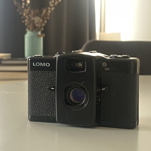 Lomo LC-A film camera with lomography case