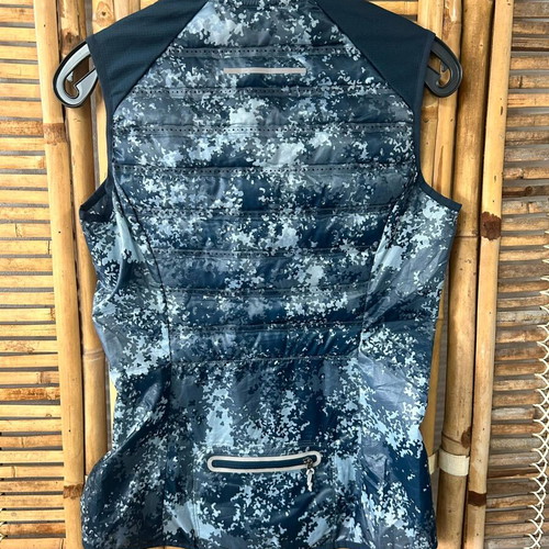 Nike Running Printed Down Vest Size S like new